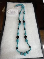 14K necklace with Turquoise