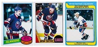 Lot 3 "Bryon Trottier" NYI Hockey Cards 1970's >