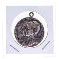 Silver Papl Medallion