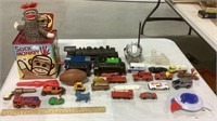Toy lot w/ trains