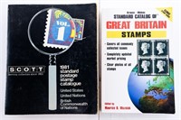 Lot 2 Vintage Stamp Guides, Great Britain & 1981 S