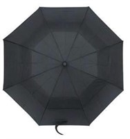 Black 2 Fold Vent Auto Open St. Hand Umbrella (U33