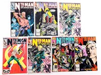Group of 7 Marvel Comics - "Nth MAN" Ninja