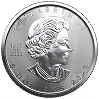 .9999 Fine Silver Maple Leaf $5 Coin - Buyer will
