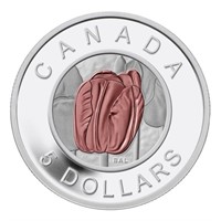 2014 $5 Flowers in Canada: Tulip - Pure Silver Coi