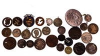 Unsearched Collection of - Love Tokens,Broaches, C