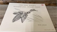 1988 New Jersey waterfowl stamp print