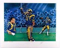 TOM ROBB . TOUCHDOWN , LIMITED EDITION , 22X27"