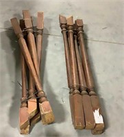 12 pieces of banister rail