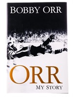 Booby Orr - My Story Hard Cover Book - Autographed