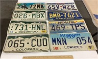 8-Misc license plates