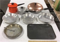Skillet and pans