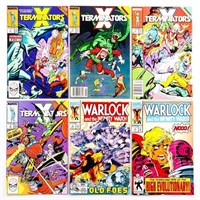 Group of 6 Marvel Comics - "WARLOCK" "TERMINATO