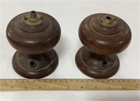 2-Wood post toppers