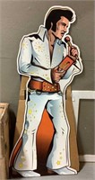 Elvis cardboard poster 69 in tall