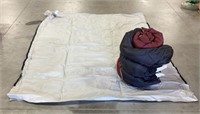 Sleeping bag & inflatable mattress-60 in x 77in