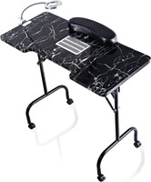 Portable Nail Table with Folding Function