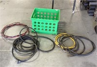 Misc wire lot w/ extension cord