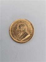 1983 Krugerand 1/10 Ounce Gold Coin
