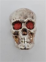 5 Troy OZ Silver Skull