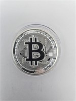 2020 1 OZ Silver Bitcoin