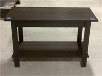 Wood table 36in x 16in x22in