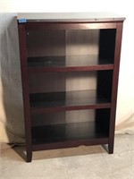 Wooden Bookshelf W/ 3 Adjustable Shelves