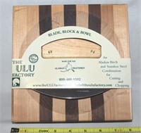Ulu Factory Alaska Birch & Stainless Steel Blade