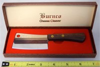 MCM Burnco SS w/ Wood Handle Cheese Cleaver