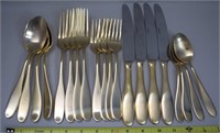 Towle Living Collection Brushed Goldtone Flatware
