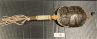 Handmade Turtle Rattle Peyote Stick.