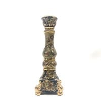 Royal Satsuma 10" Candle Stick "Han Painted"