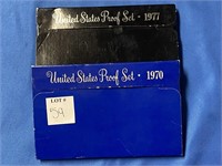 1970 & 1977 UNITED STATES PROOF SETS