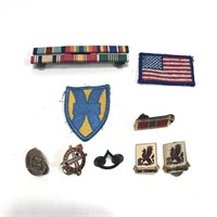 Bundle Lot of USA Military Patches & Pins