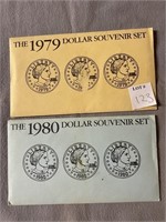 1979 & 1980 U.S. DOLLAR SOUVENIR SETS