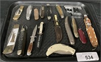 Vintage Switch Blade Knives.