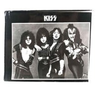 Vintage Kiss Rock Band Promo Photo Aucoin Era