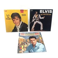 Vinyl Record Bundle Elvis Live Roustabout Friends