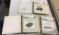 Misc electronics service manuals