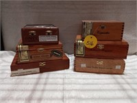 Wood Cigar Boxes Empty