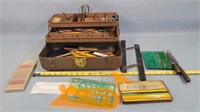 Tackle Box w/ Office Supplies