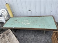 Antique Bench Table.