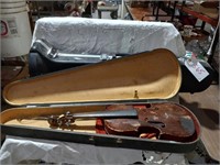 Yamaha Empty Trombone Case, Hope Violin W/Case, Re