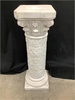 Ornate Plaster Plant Stand, NO SHIPPING, 28