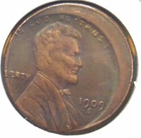 1909s VDB miscut Lincoln wheat penny token
