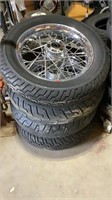 4 Harley Davidson tires