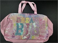 NEW Dream Big Duffel Bag 18in x 11in