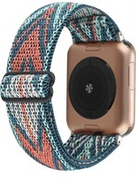 Stretchy Nylon Adjustable Braided Apple Watch Band