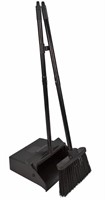 Amazon Commercial Duo Lobby Dust Pan Broom Set Blk