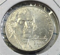 2016 D. Jefferson nickel